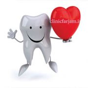 رابطه بیماری دهان و دندان و بیماری قلبی  رابطه میان بیماری دهان و دندان و بیماری قلبی ghalb dandan 180x180